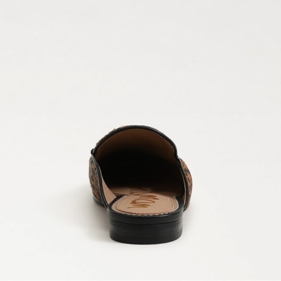 Sam Edelman Linnie Bit Mule Animal Print Real Calf Hair Leather Loafers Sz 6 1/2 - Picture 6 of 8